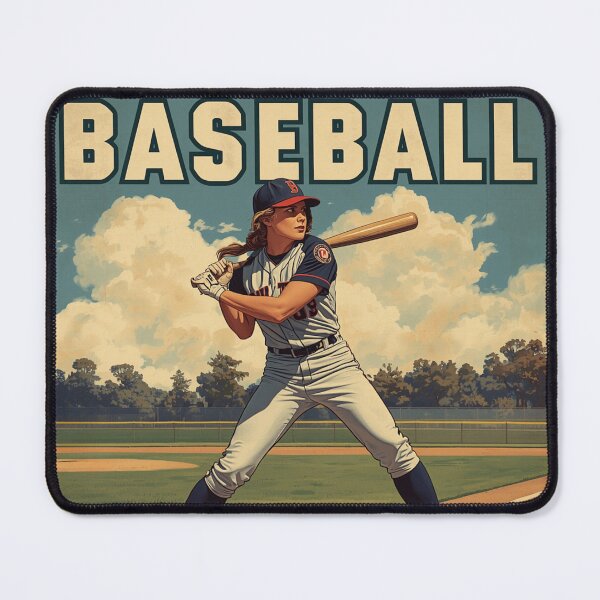 Item preview, Retro women's baseball designed and sold by 26LN.