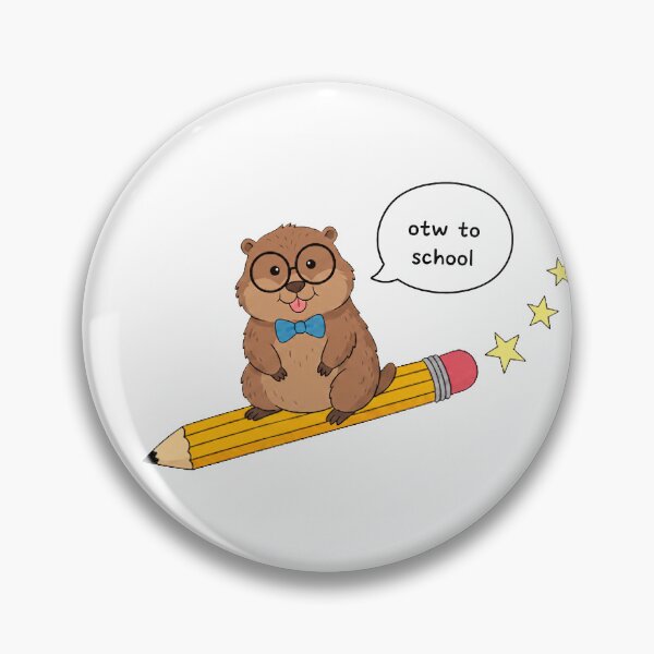 Item preview, Funny Groundhog Back To School Pencil Boys Girls Kids designed and sold by FurryHavenPH.