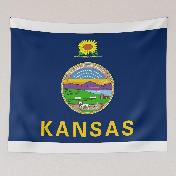 Item preview, Kansas Flag designed and sold by youngVl.