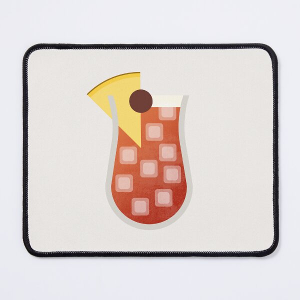 Item preview, Singapore Sling Cocktail Minimalist Illustration designed and sold by archetype prints.