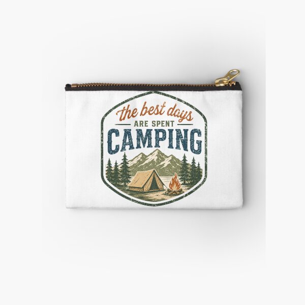 Item preview, The Best Days Are Spent Camping designed and sold by DemureArtsy.