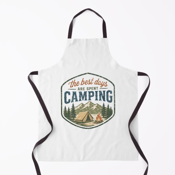 Item preview, The Best Days Are Spent Camping designed and sold by DemureArtsy.