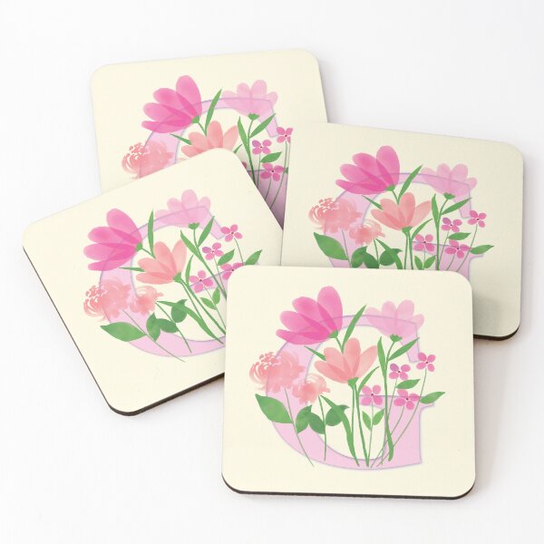 Item preview, Flowery Letter G designed and sold by CharlottePlaceArt.