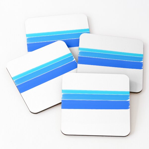 Item preview, Blue minimalist art designed and sold by Ink_craft.