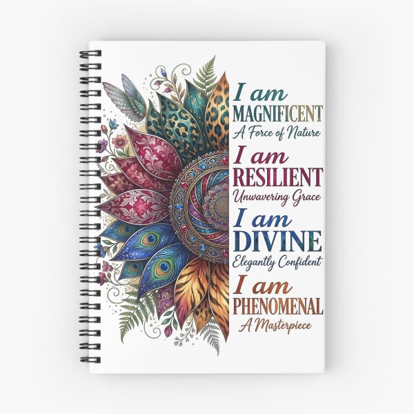 Item preview, I Am Magnificent Sunflower Affirmations designed and sold by Sovereign Supply Co..