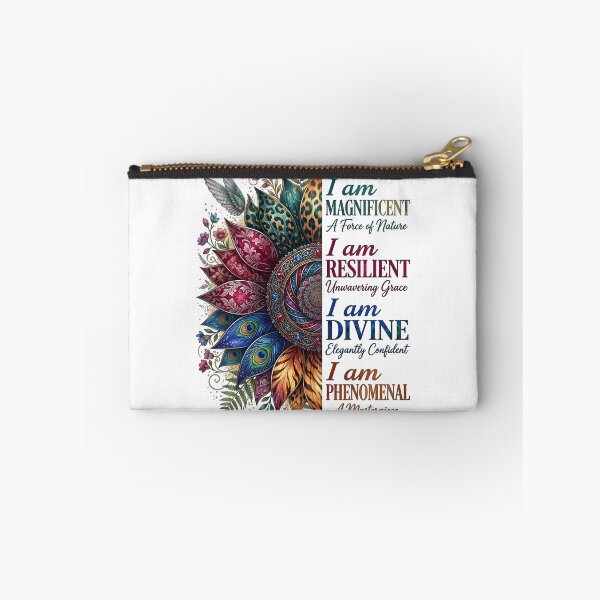 Item preview, I Am Magnificent Sunflower Affirmations designed and sold by Sovereign Supply Co..