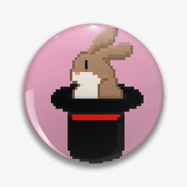 Item preview, Magic bunny-64 bits retro designed and sold by Katsous4.