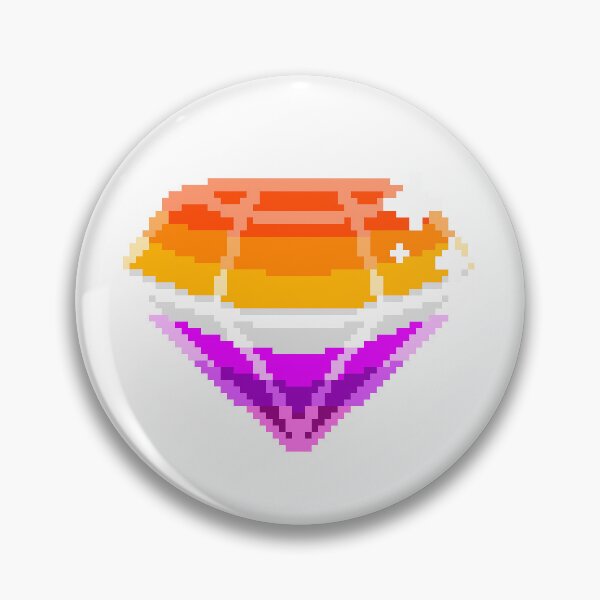 Item preview, Pixel Lesbian Diamond designed and sold by PastelRainToast.