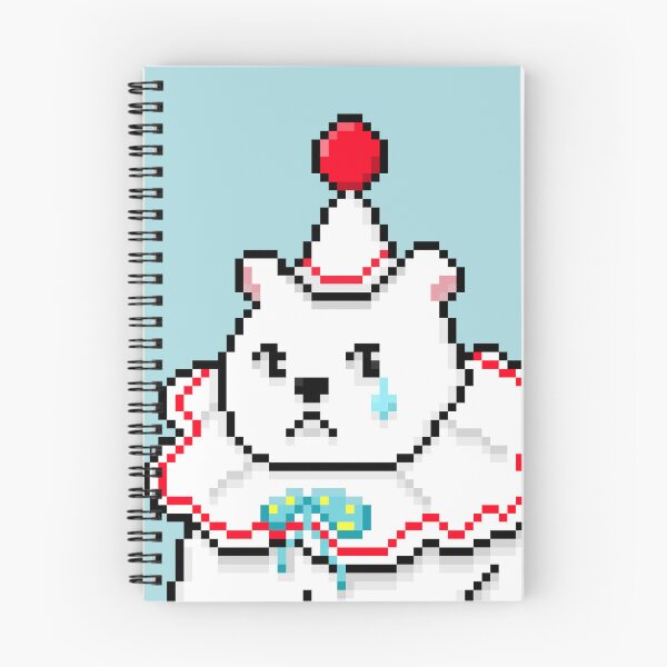 Item preview, Cute Clown Bear 64-bit retro designed and sold by Katsous4.