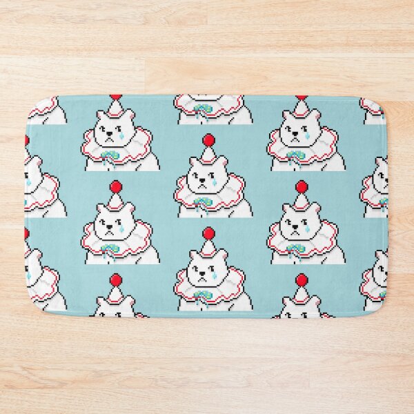Item preview, Cute Clown Bear 64-bit retro designed and sold by Katsous4.