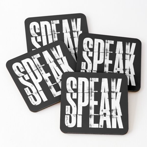 Item preview, Expression Loud Speak Absolute Clarity Message Poster designed and sold by EdvvinStudios.