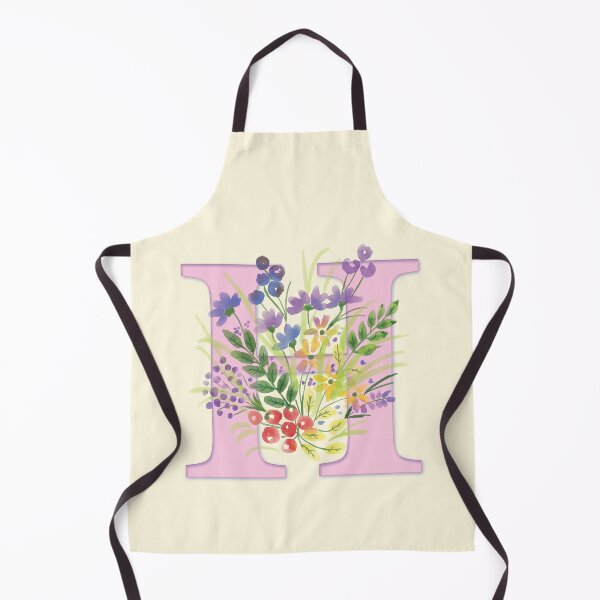 Item preview, Flowery Letter H designed and sold by CharlottePlaceArt.
