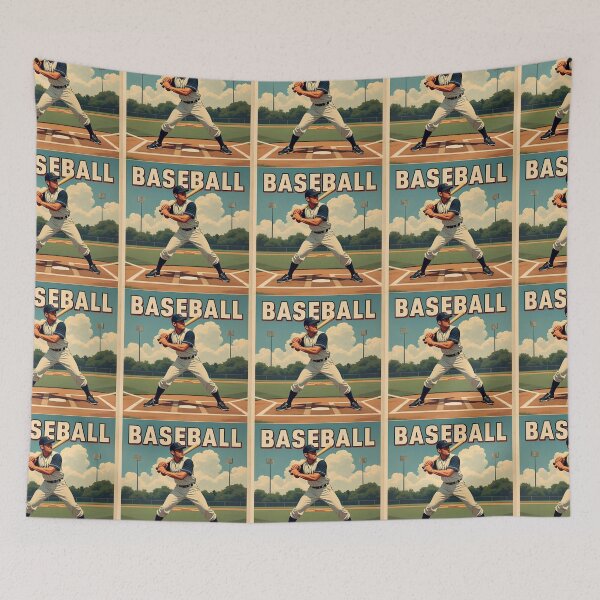 Item preview, Men's Retro Baseball designed and sold by 26LN.