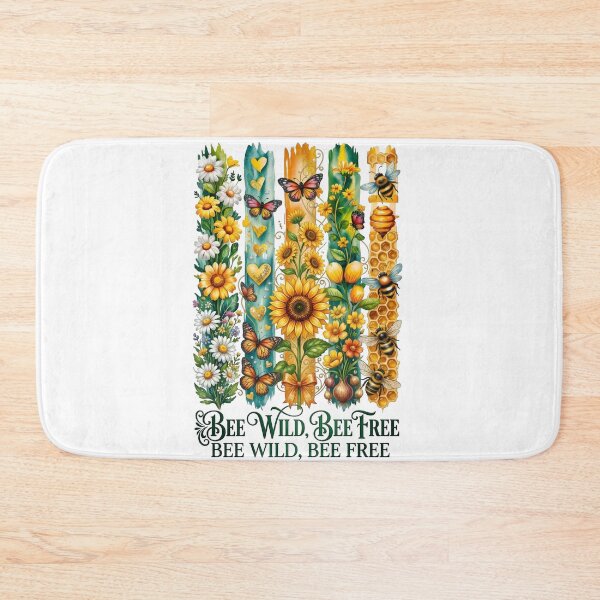 Item preview, Bee Wild Bee Free Sunflower designed and sold by Sovereign Supply Co..