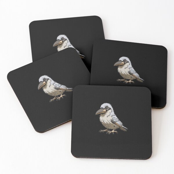 Item preview, Abstract Crow Bird Portrait Illustration designed and sold by Timowo Studio | Fine Line Wildlife Art & Modern Nature Graphics.