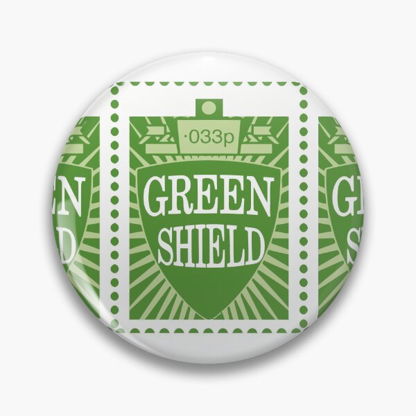 Item preview, Green Shield Stamps retro Sticker TShirt 01 designed and sold by OuterShellUK.