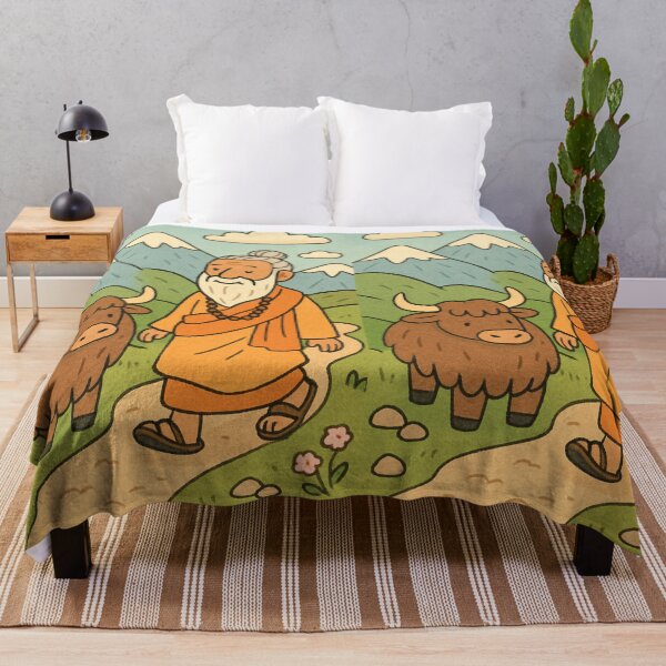 Item preview,  Peaceful Path with the Sadhu designed and sold by krazzyremo.