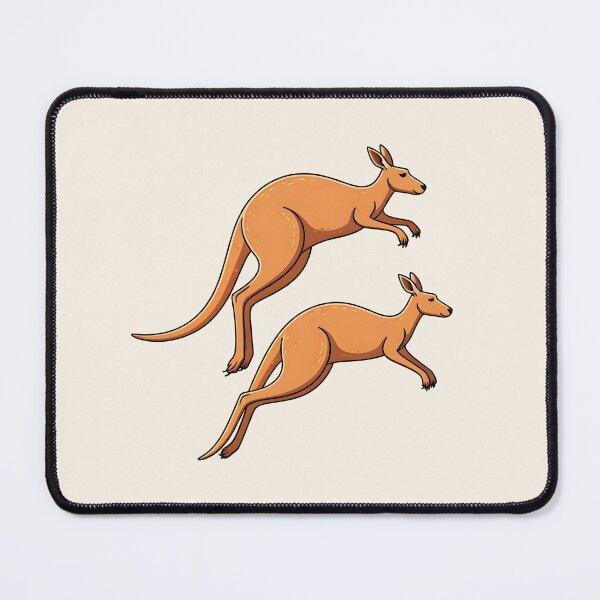 Item preview, Two kangaroos designed and sold by PrintLabStudio.