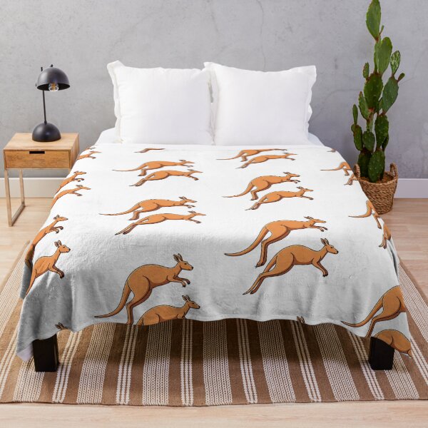 Item preview, Two kangaroos designed and sold by PrintLabStudio.
