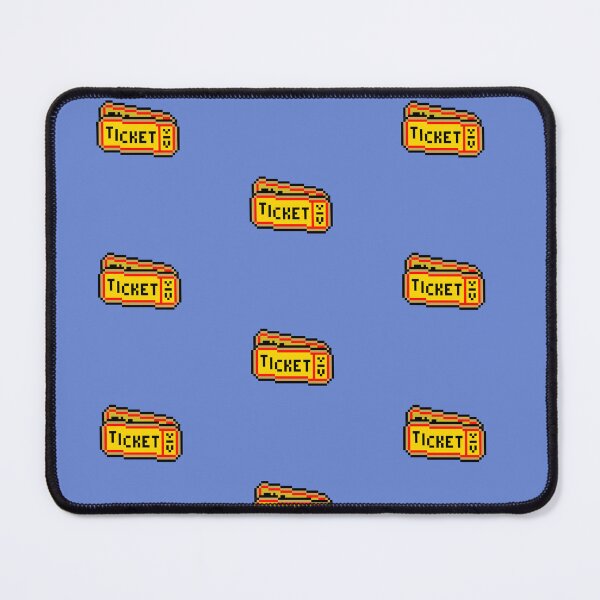 Item preview, Ticket cute 64-bits retro designed and sold by Katsous4.
