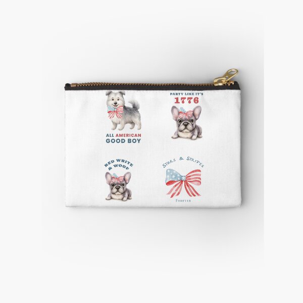 Item preview, Cute dog patriotic design designed and sold by olenapetol.
