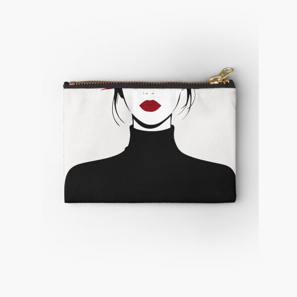 Item preview, Red Brushstroke Woman Art, designed and sold by Studio pod Burom.