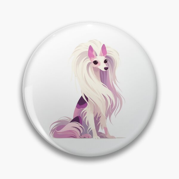 Item preview, Cute Chinese crested puppy dog designed and sold by MendaciousMina.