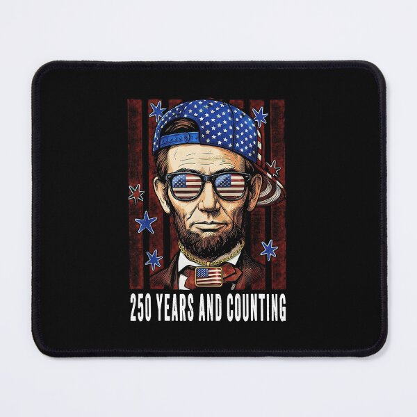 Item preview, Abe Lincoln 250 Years Later And Counting USA Flag 4th Of July designed and sold by b3ida-zl.