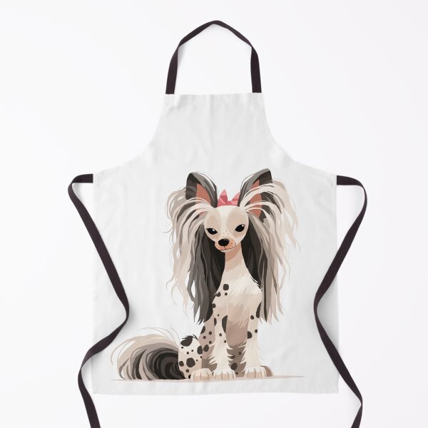 Item preview, Cute Chinese crested puppy dog designed and sold by MendaciousMina.