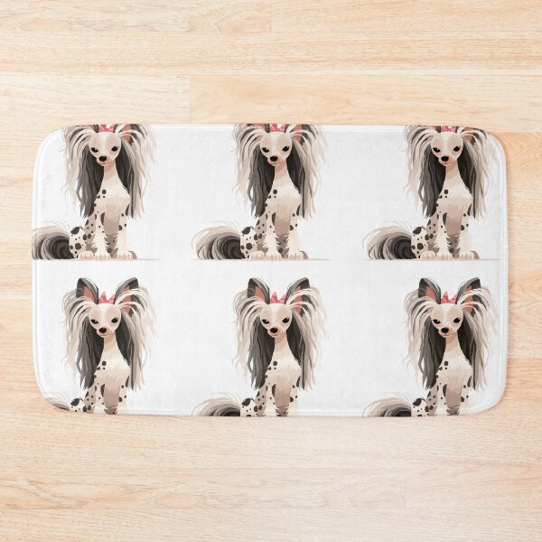 Item preview, Cute Chinese crested puppy dog designed and sold by MendaciousMina.