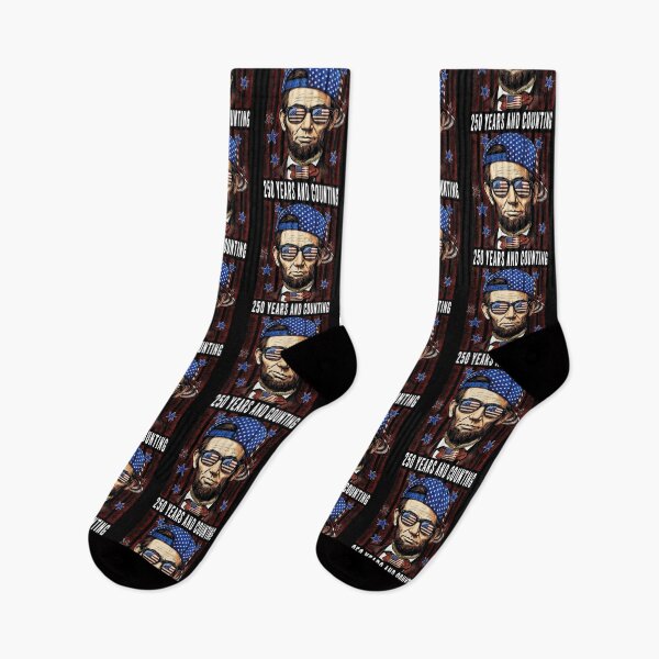 Item preview, Abe Lincoln 250 Years Later And Counting USA Flag 4th Of July designed and sold by b3ida-zl.