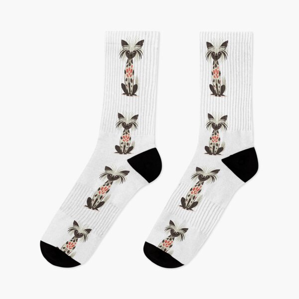 Item preview, Cute Chinese crested puppy dog designed and sold by MendaciousMina.