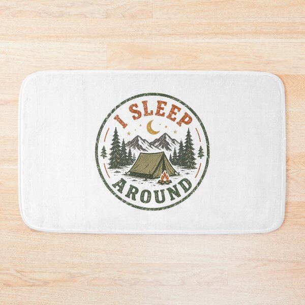 Item preview, Funny Camping I Sleep Around designed and sold by DemureArtsy.