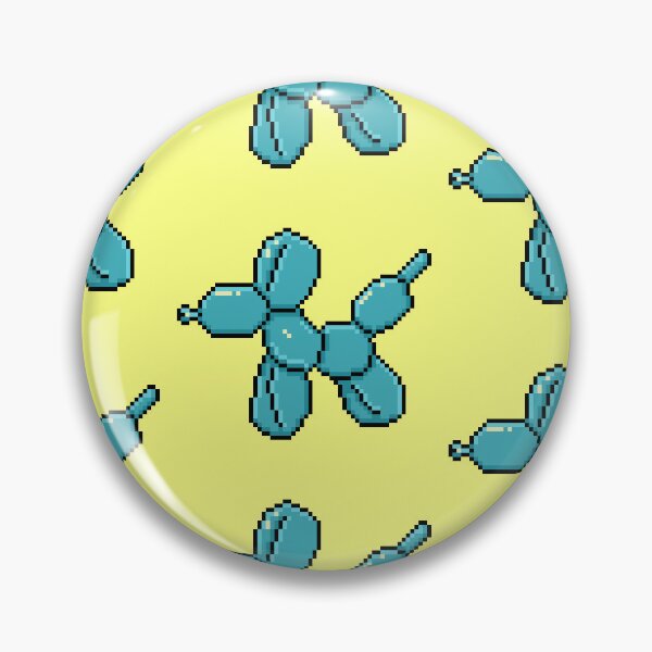 Item preview, Ballon Dog 64-bits cute retro designed and sold by Katsous4.