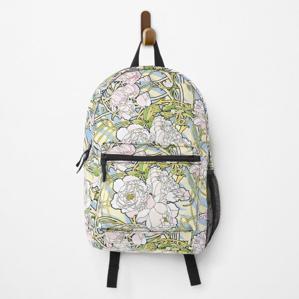 Item preview, Alphonse Mucha - Peonies designed and sold by Jon-Baran.