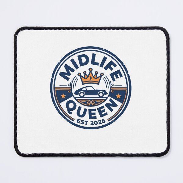 Item preview, Midlife Queen Est 2026 Funny Women Car Lover Vintage Driving designed and sold by b3ida-zl.