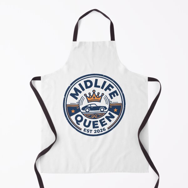 Item preview, Midlife Queen Est 2026 Funny Women Car Lover Vintage Driving designed and sold by b3ida-zl.