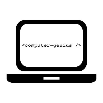 Artwork thumbnail, Computer genius by KeepOnCoding