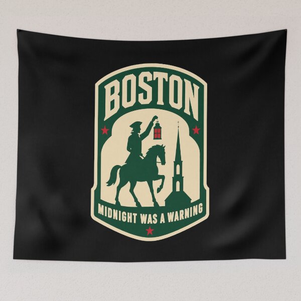 Item preview, Boston Paul Revere Midnight Ride Badge designed and sold by Lyfeinsights.