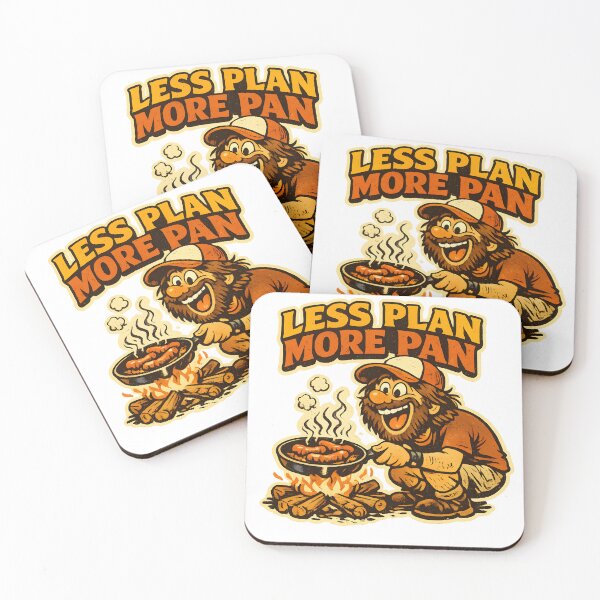 Item preview, Less Plan More Pan Funny Camping Bro Shirt designed and sold by BrosForEver.