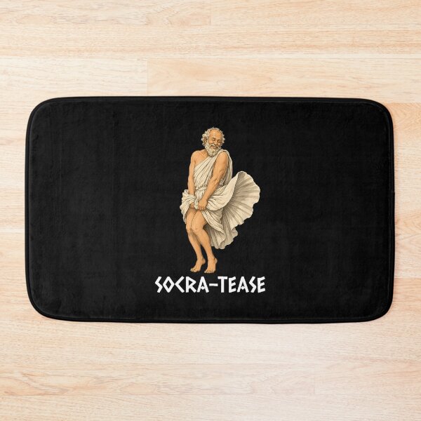 Item preview, Socra-Tease Funny Socrates Philosophy Pun designed and sold by b3ida-zl.
