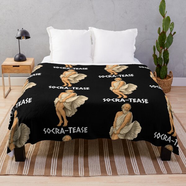 Item preview, Socra-Tease Funny Socrates Philosophy Pun designed and sold by b3ida-zl.