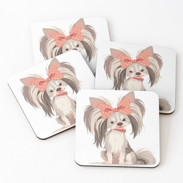 Item preview, Cute Chinese crested puppy dog designed and sold by MendaciousMina.