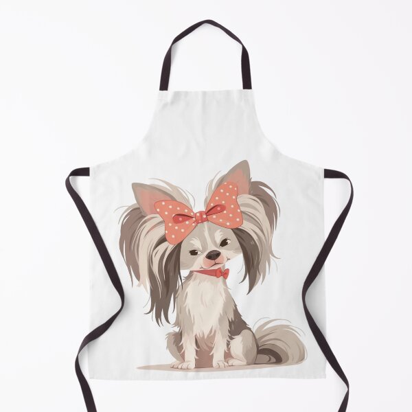 Item preview, Cute Chinese crested puppy dog designed and sold by MendaciousMina.