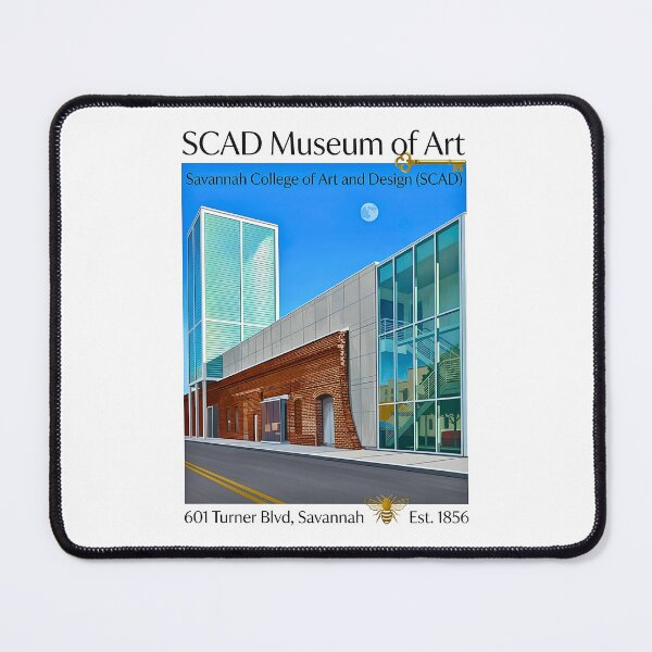 Item preview, SCAD Museum of Art Historic Architecture Gouache Illustration designed and sold by EvergreenPark - Tee Studio.