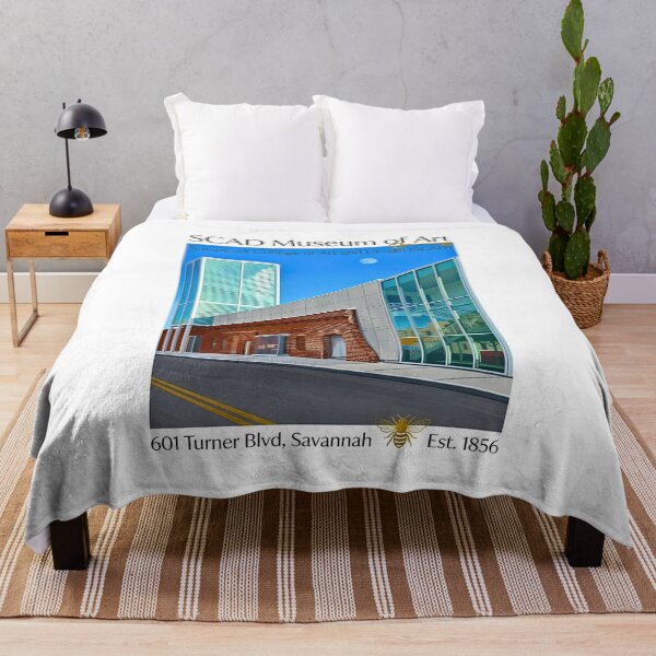 Item preview, SCAD Museum of Art Historic Architecture Gouache Illustration designed and sold by EvergreenPark - Tee Studio.
