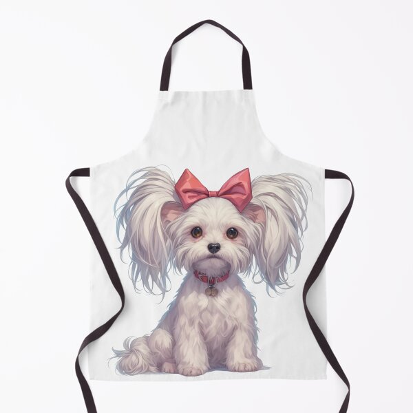 Item preview, Cute Chinese crested puppy dog designed and sold by MendaciousMina.