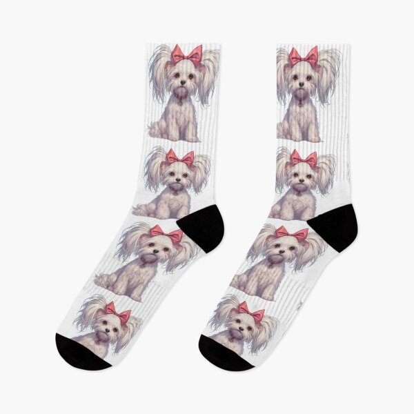 Item preview, Cute Chinese crested puppy dog designed and sold by MendaciousMina.