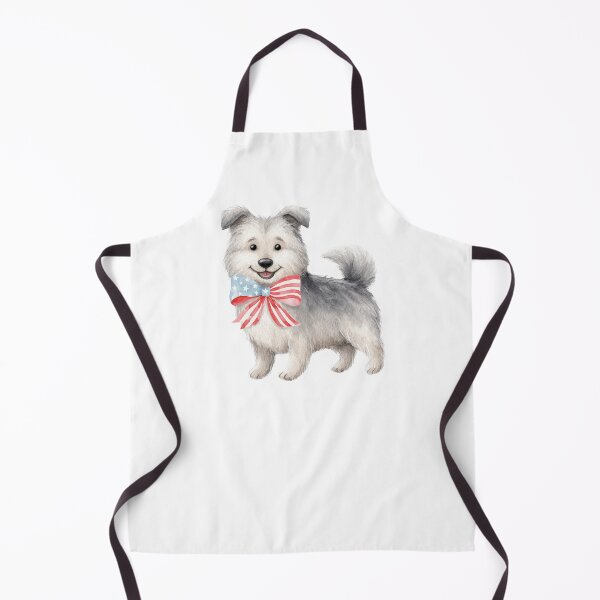 Item preview, Patriotic Dog USA Flag Bow Cute Puppy Gift designed and sold by olenapetol.