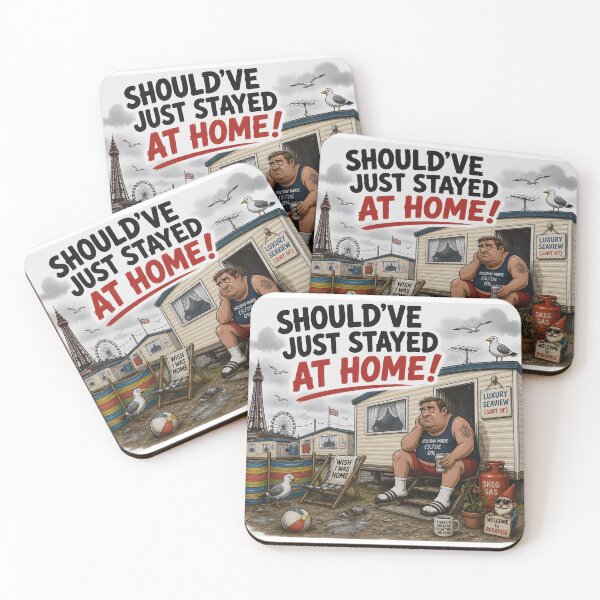 Item preview, Should've Just Stayed At Home Funny Caravan Holiday designed and sold by Hornace88studio.